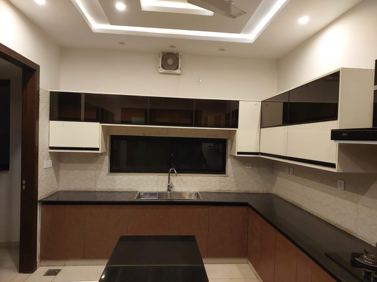 Aluminium Glass Kitchen Cabinet Doors in Lahore
