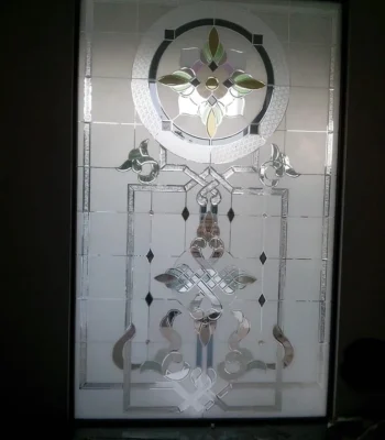 Glass Cut Work Design