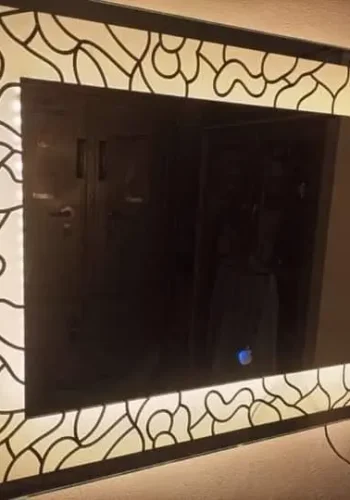 LED looking Mirror by AL HAQ Glass